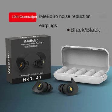 Noise-Cancelling Silicone Earplugs – Sleep & Soundproof