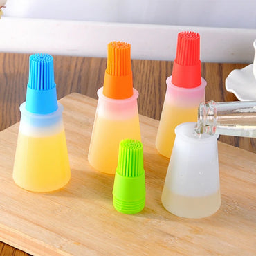 Silicone Oil Brush for Baking & Cooking – Heat Resistant