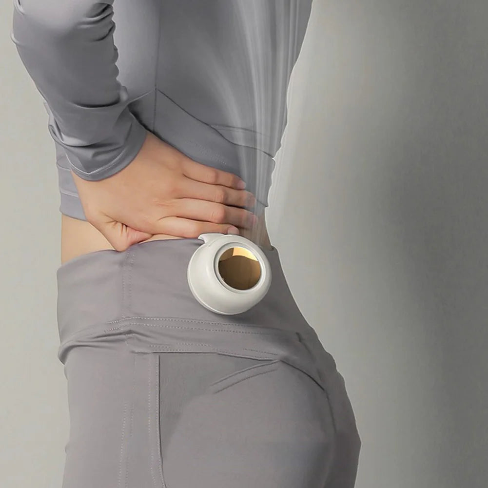 Mini Shirt Fan – Portable Rechargeable Wearable Body Cooler