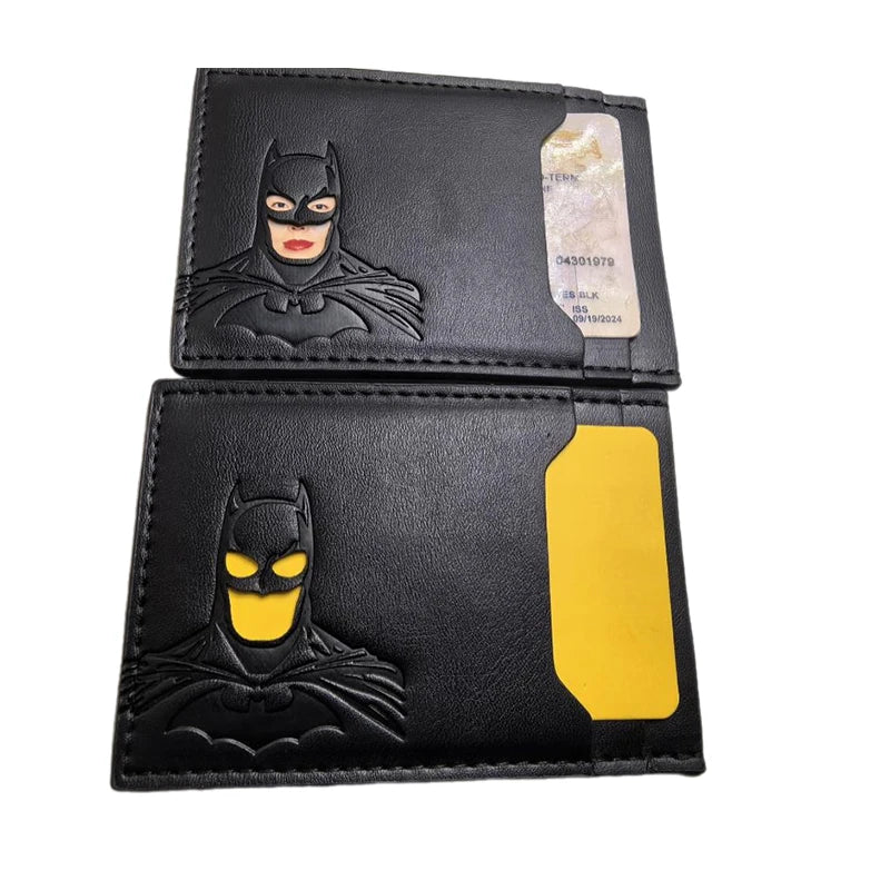Personalized Superhero Bat Wallet & Card Holder