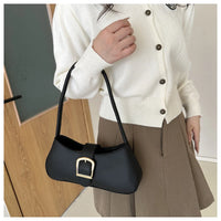 Women’s PU Leather Shoulder Bag – Vintage Soft Armpit Purse