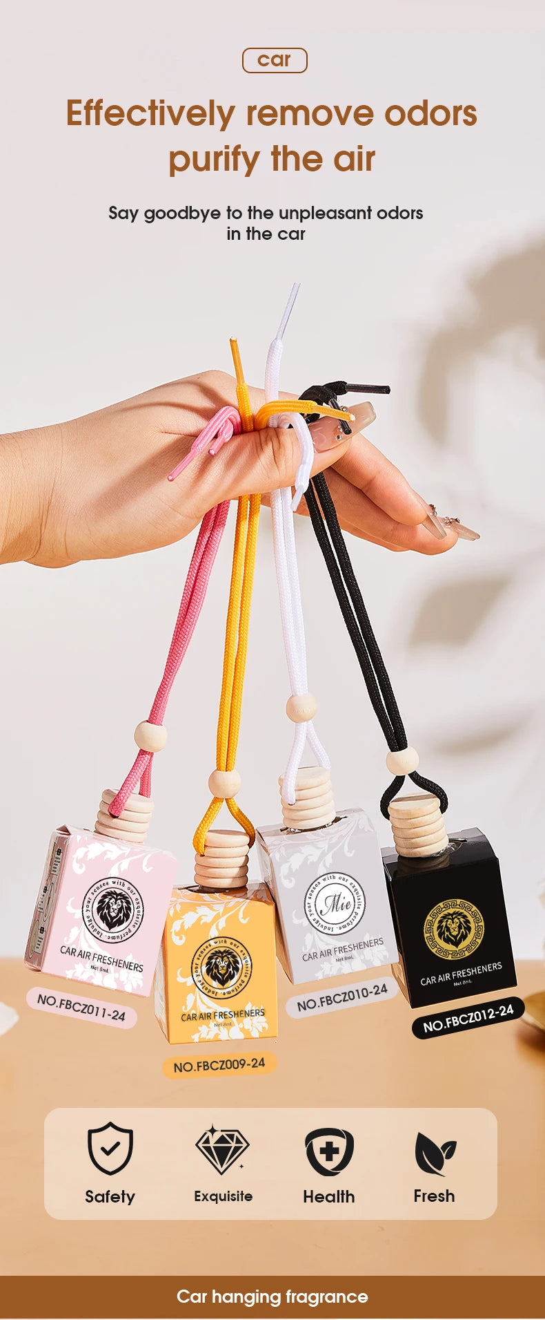 Long-Lasting Car Perfume Liquid Air Freshener