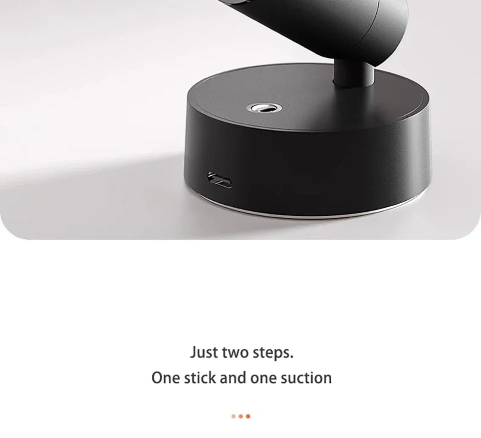 Xiaomi Youpin LED Lamp Household Magnetic Wall Lamp Wireless Rechargeable Movable No Punching Bedroom Bedside Reading Lamp NEW