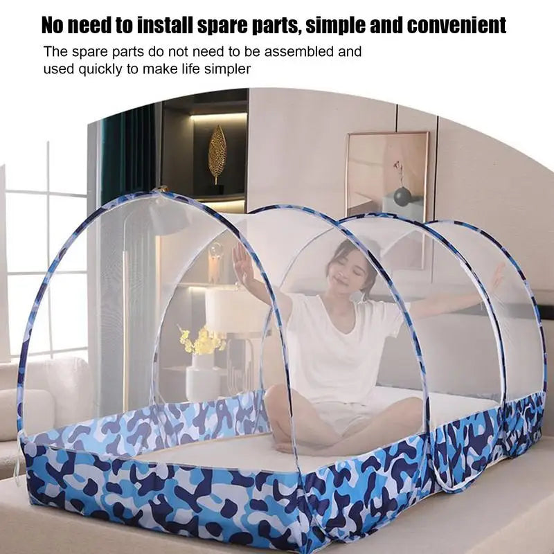 Camping Net Tent Portable Folding Bed Canopy Outdoor Sleeping Shelter