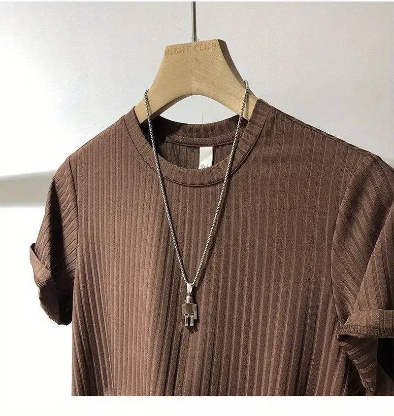 Men’s Quick Dry Slim Fit Summer T-Shirt Casual