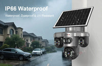 LS VISION V380 Pro 4G Solar PTZ Security Camera 15MP
