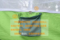 Outdoor camping mosquito net hammock swing camping furniture indoor dormitory outdoor courtyard hammock