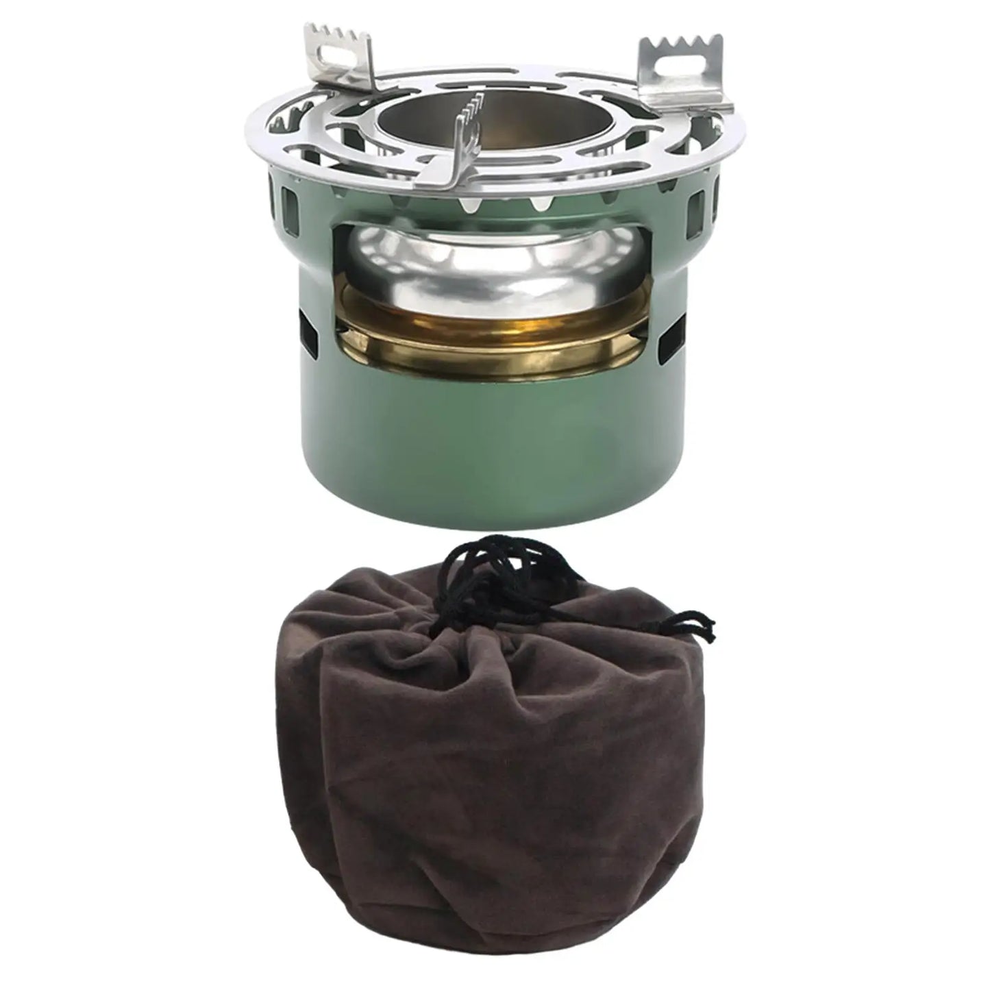 MagiDeal Ultralight Alcohol Stove Portable Camping Burner