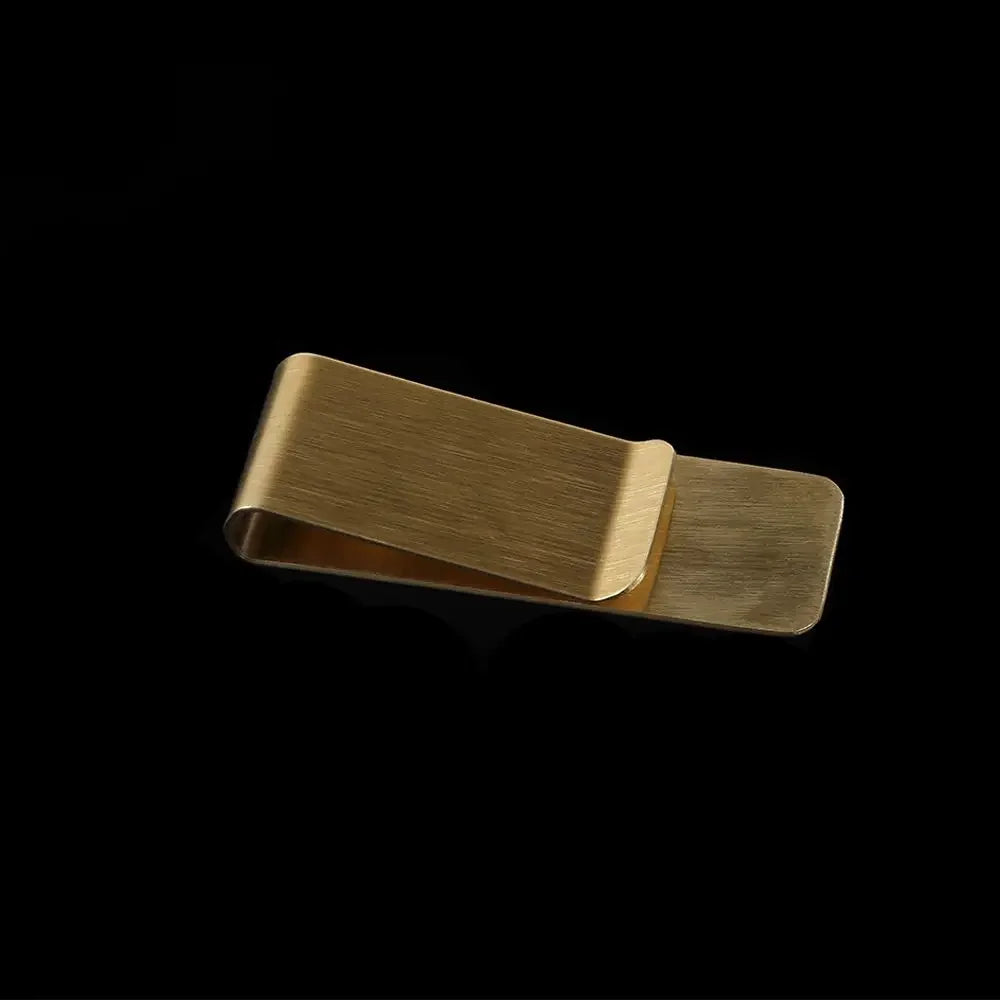 Stainless Steel Slim Pocket Credit Card & Money Clip