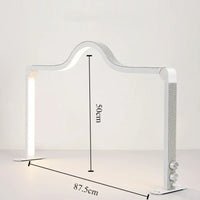 48W Half Moon LED Nail Lamp – Foldable Beauty Desk Light