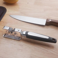 Portable Stainless Steel Kitchen Knife Sharpener Tool