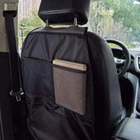 Car Seat Back Protector with Storage Kids Anti-Kick Mat