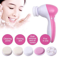 5-in-1 Electric Facial Cleansing Brush – Skin Care Massager