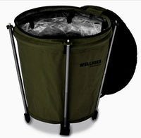 Outdoor Camping Trash Can, Foldable Storage, Round Bucket, Water Bucket, Self Driving Camping Cleaning, Portable Vehicle