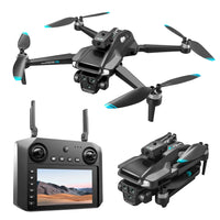 4K Dual Camera Drone – Brushless Motor w/ Screen Remote