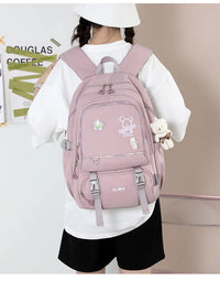 Children School Bags For Girls Large Schoolbag Kawaii Primary School Backpack Kids Book Bag Waterproof Laptop Travel Rucksack
