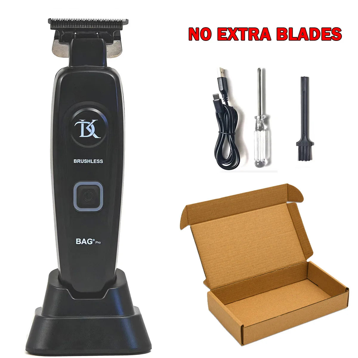 BRDCLIP DK-078 Brushless Hair Trimmer for Men Barber