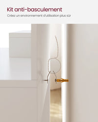 Modern Vanity Table with Mirror & Storage