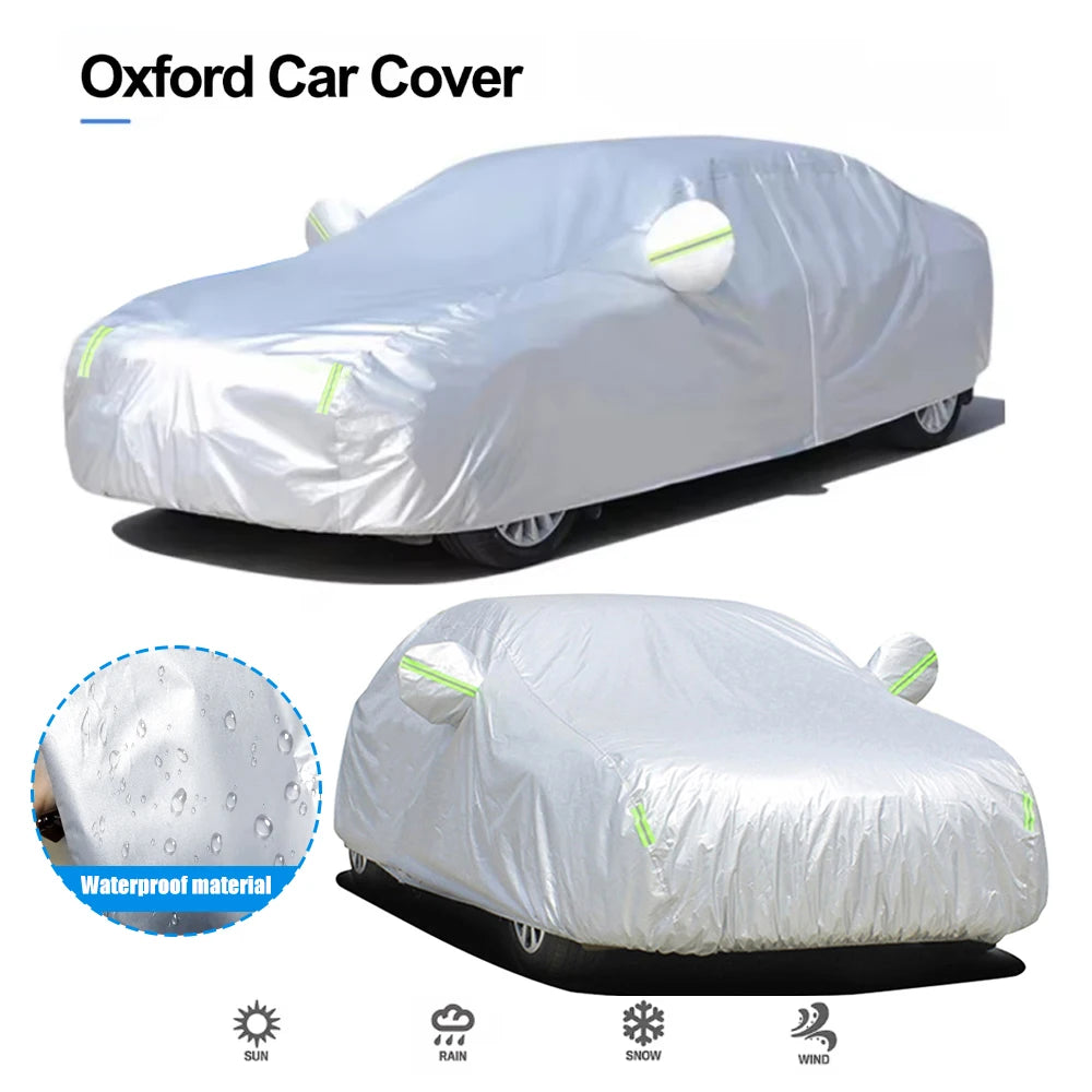 Universal Car Snow & Dust Cover Outdoor Protection