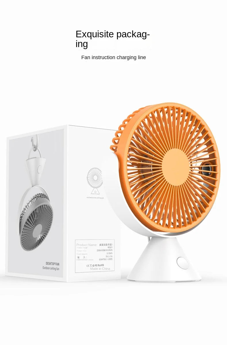Xiaomi Desk Fan New Smart Home Portable Cooling Fan Can Hanging Upright Fan Usb Brushless Turbine Mini Portable Air Conditioner