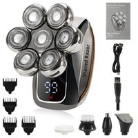 7D Electric Head Shaver for Bald Men