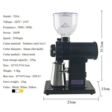 Electric Coffee Bean Grinder – Small Household Machine