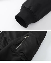 Men’s Cargo Jacket Winter Warm Streetwear