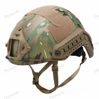 New Fast Tactical Airsoft Helmet – Camouflage ABS Protection