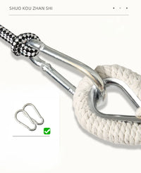 Single Person Portable Outdoor Camping Hammock Foldable High-strength Thick Canvas Anti Roll Leisure Sleep Swing Camp Hammock