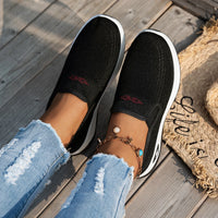 women's shoes, solid color soft women's single shoes