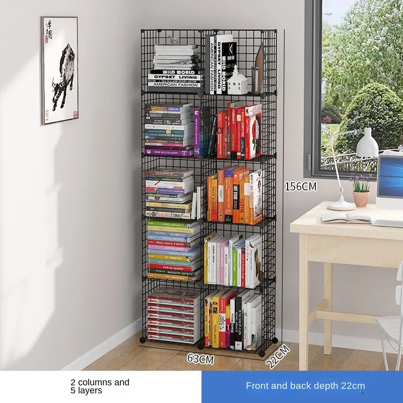 Floating Bookshelf Bookcase for Home & Office Storage