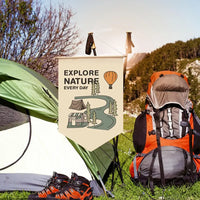 Outdoor Camping Garden Flag – Decorative Yard Banner