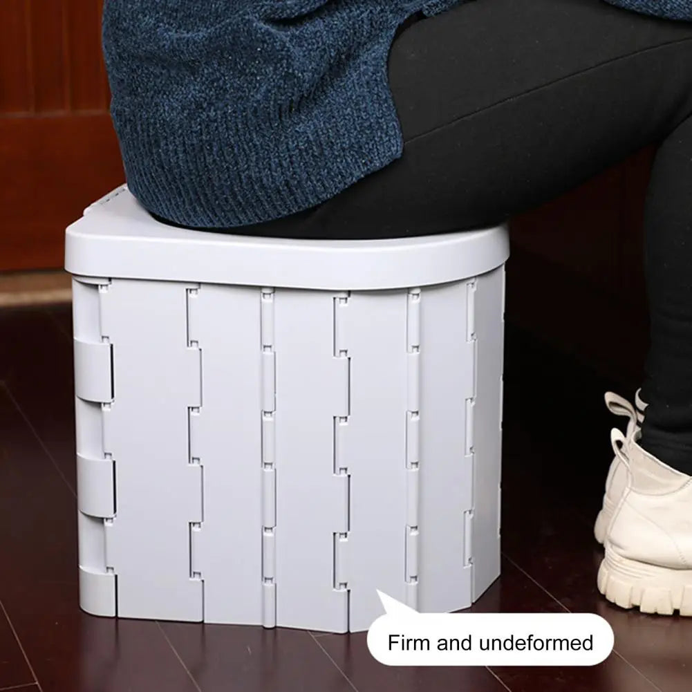 Portable Folding Camping Toilet – Wide Seat & High Load