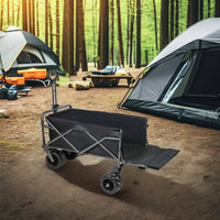 Folding Camping Cart – Heavy Duty Outdoor Utility Wagon