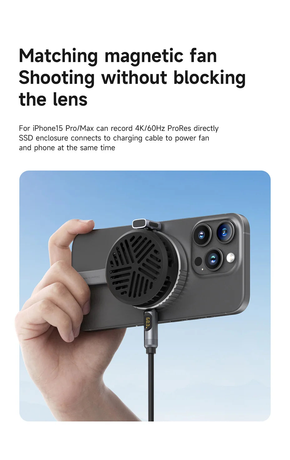 Hagibis Magnetic M.2 2230 NVMe SSD Enclosure USB-C 3.2