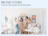 Moissanite Drop Earrings – 925 Sterling Silver