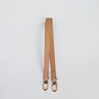 56cm Leather Bag Strap with Golden Buckle – Replacement Belt