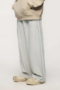 Men’s Wide-Leg Street Style Work Pants Autumn 2025
