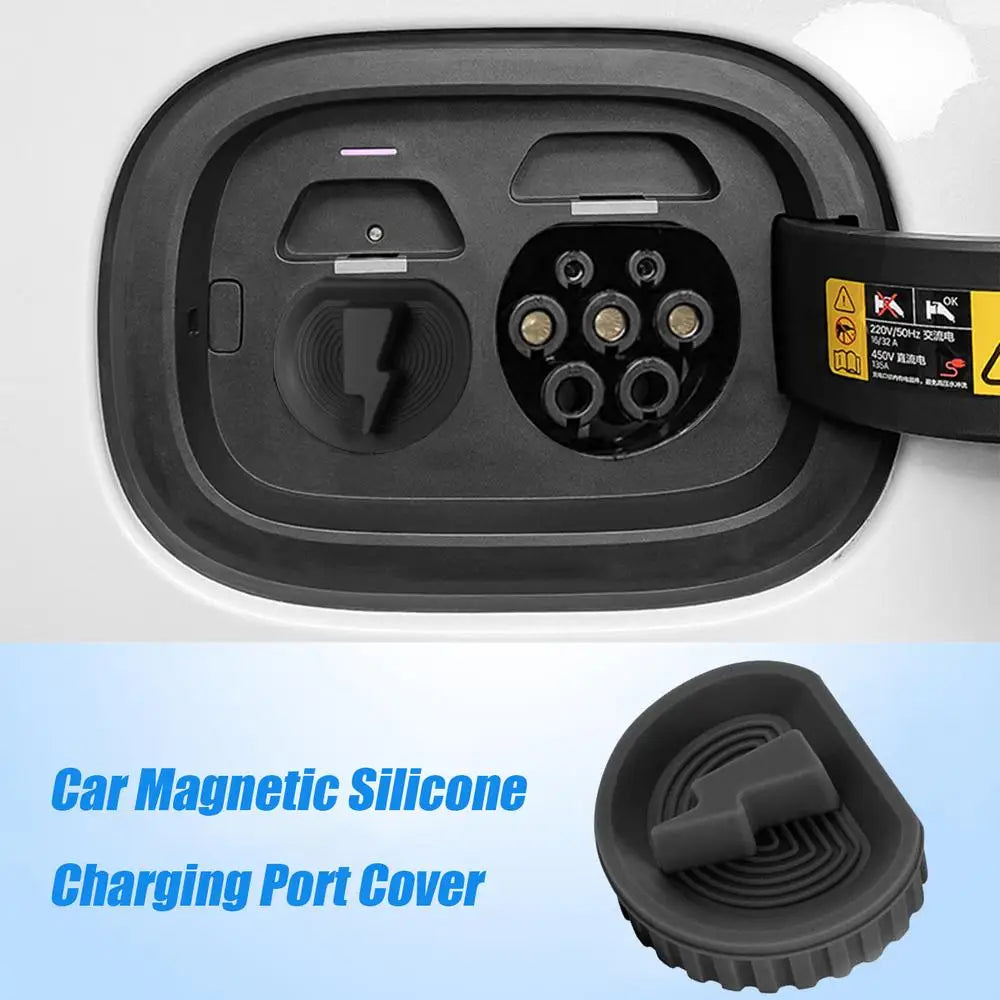 Car Charging Port Dust Plug Waterproof Silicone Cover