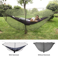 Outdoor Hammock Mosquito Net Silky Tent for 2-Person Bed