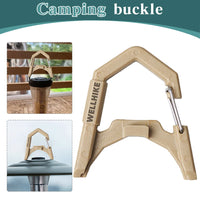 Camping Light Hook ABS Tent Lamp Hanging Buckle for Outdoor Lanterns