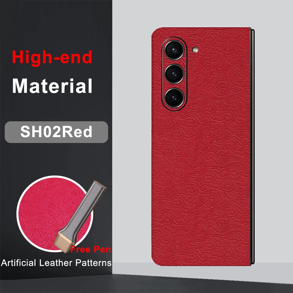 CASEKiTTY Leather Skin Wrap for Samsung Galaxy Z Fold