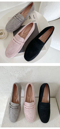 New Women Flat Loafers Casual Spring Autumn Shoes
