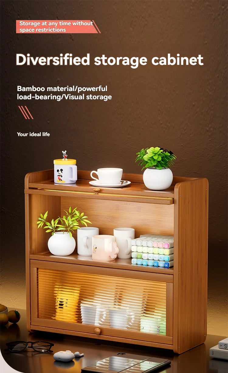 Multifunctional Kitchen Countertop Seasoning Rack Shelf