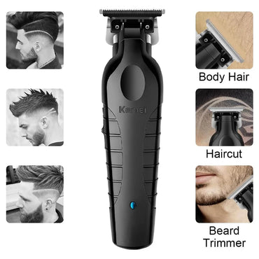 Professional Hair Clipper Kit Electric Trimmer for Men