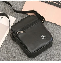 Vintage Messenger Bag Men PU Leather Business Worker Shoulder Bag Brown Black Man Crossbody Bag Male Handbag Gift for Husband