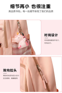 2025 New - Style Schoolbag for Primary School Girls, Suitable for Grades 1, 3 to 6, Child-Friendly, Load-Reducing and Spine