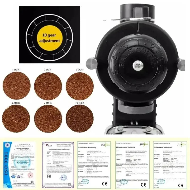 Electric Coffee Bean Grinder – Small Household Machine