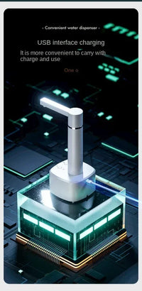 Smart Automatic Water Dispenser 3-gear USB Electric Water Pump With Stand Smart Water Bottle Pump Dispenser For Home Kitchen