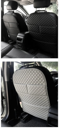 Car Anti-Kick Pad Universal Leather Seat Back Protector
